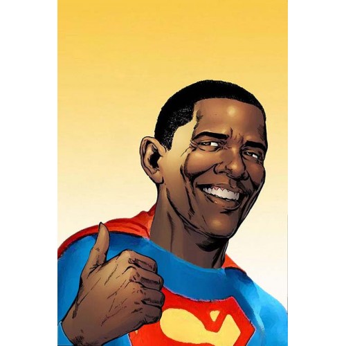 Barak Obama Superman